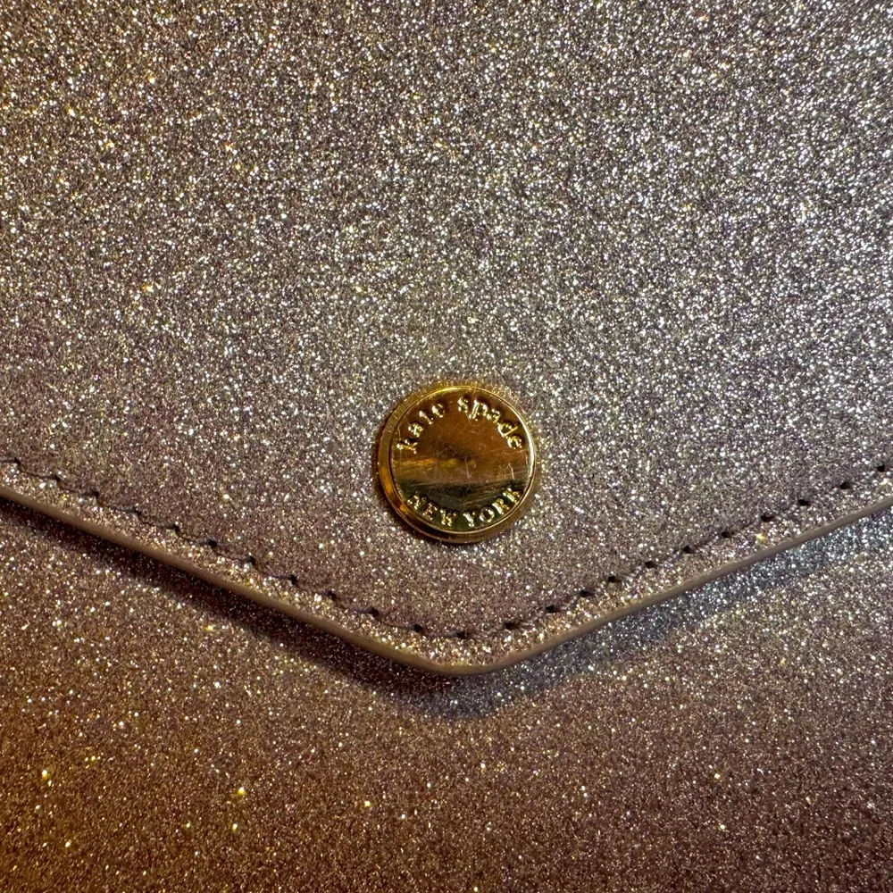 Kate Spade Crossbody Lilac Frost Tinsel Glitter - Picture 2 of 12